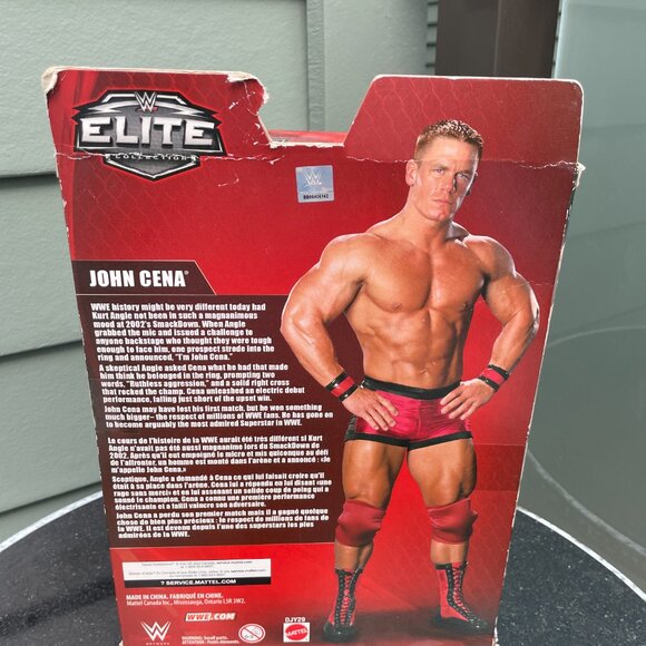 John Cena WWE Elite Champ is Here Debut Spinner Belt Word Life US Belt Canadian - Picture 4 of 6
